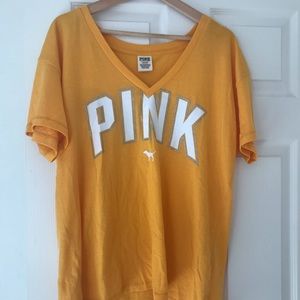Victoria Secret | v-neck logo tee